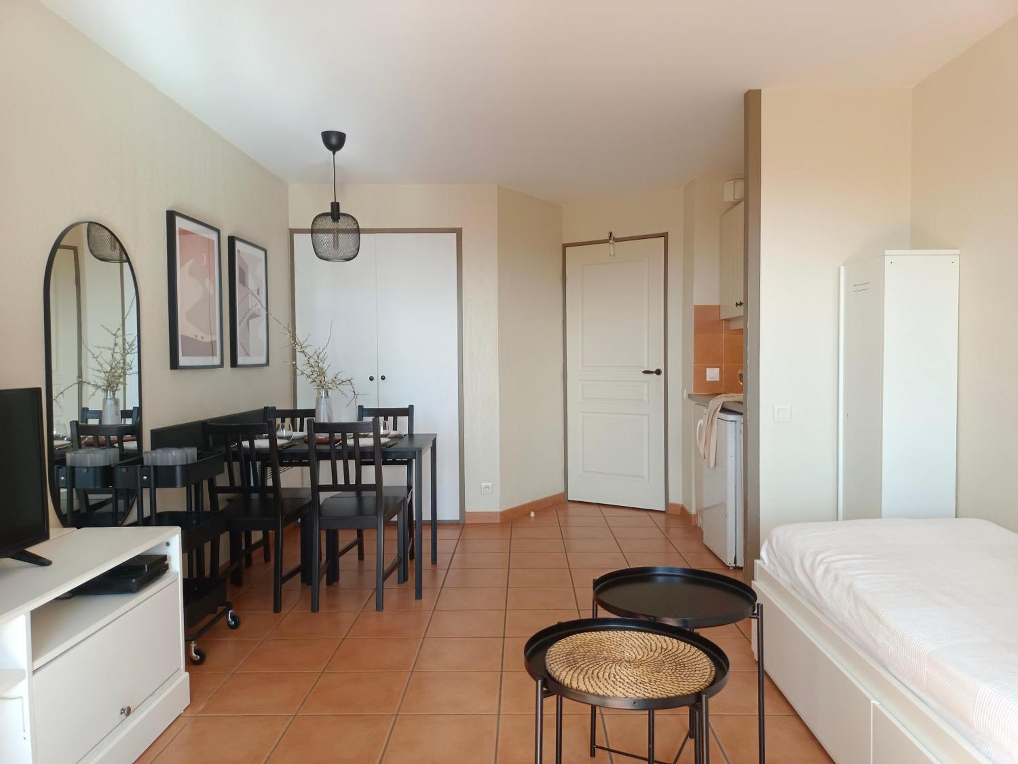 Appartamento T1 Bis Avec Piscine Vue Golf Et Montagnes Arcangues Esterno foto